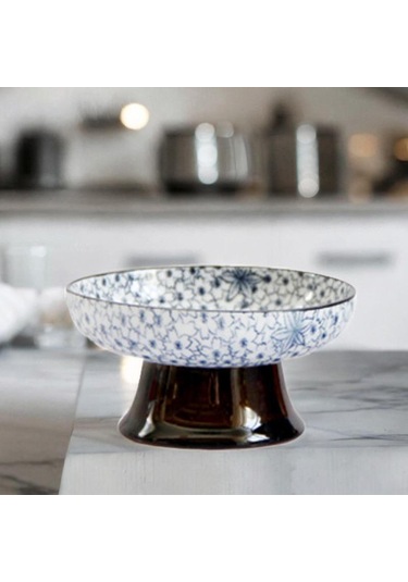 Suntek Tatlı Aperatif Tepsisi Masa Dekoru Ayaklı Çiçekler