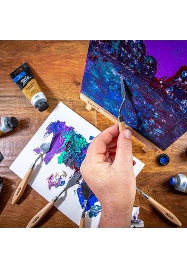 Mm Paslanmaz Çelik Palet Bıçağı Seti 5 Parça