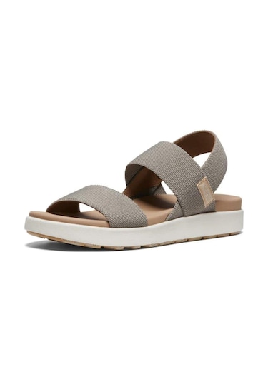 Keen Elle Backstrap Kadın Sandalet - Taupe Kahverengi