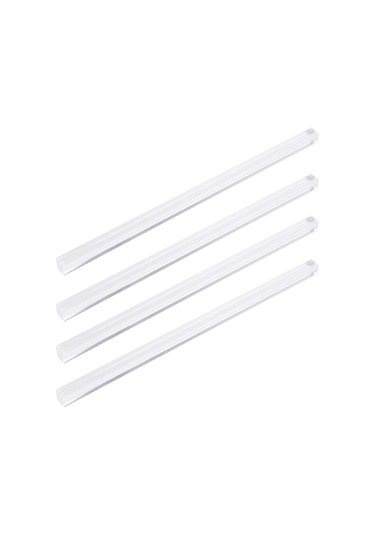 1-10 Adet Akrilik Kare Şeffaf Organik Cam Çubuk Çok Boyutlu Uzunluk 100-500mm Dıy Zanaat Mimari Model Malzemesi