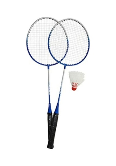 Universal 1unakbr001 3 Top 2 Raket Badminton Set