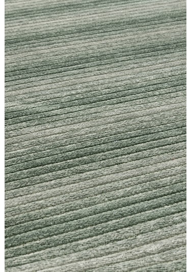 Koza Halı Stripe Yeşil Kilim Kaymaz Taban Salon Oturma Odası Antre Halısı 3 Yeşil