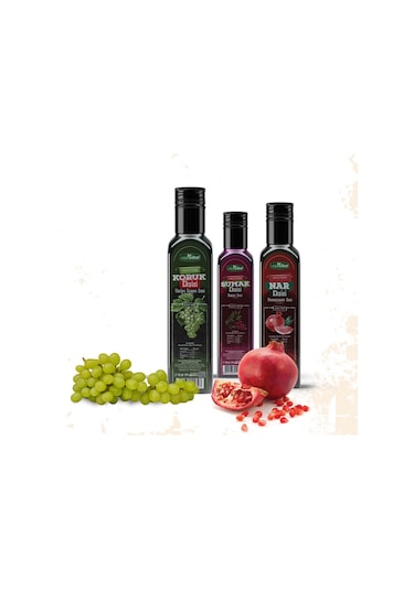 Asya Vital Ekşili Nar + Sumak + Koruk Ekşisi 3 x 680 G