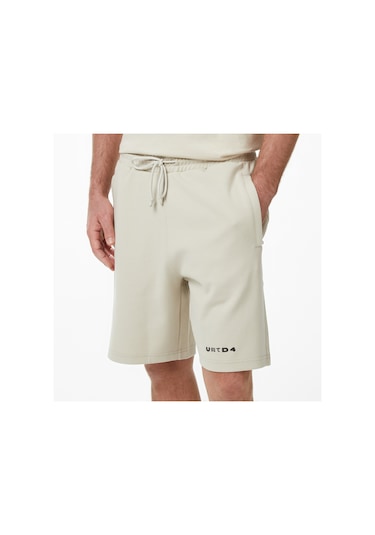 United4 Unıted4 Regular Fit Erkek Krem Şort Bsc-usms Krem