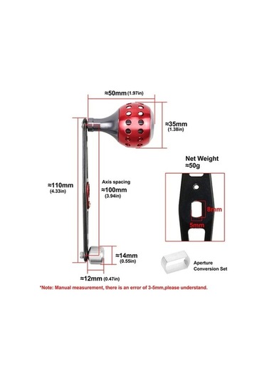 Pazly Yuvarlak Yedek Skycity Sapı, Rocker Parçaları, Makarası Kolu, Güç Düğmesi, Alüminyum Alaşımlı 8.5mm Au