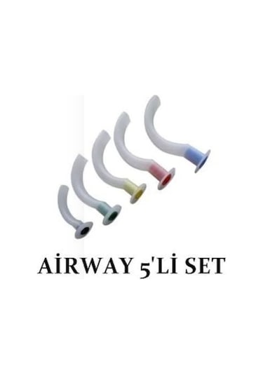 Airway 5'Li  Set Çok Renkli