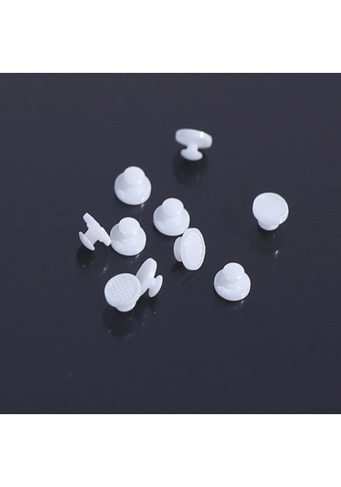 Drdent 10 Adet Lingual Düğmesi Ortodonti Diş Yuvarlak Rect Şeffaf Seramik Kompozit Bond Kuşgözü Yuvarlak Invisalign Ortodoncia Diğer