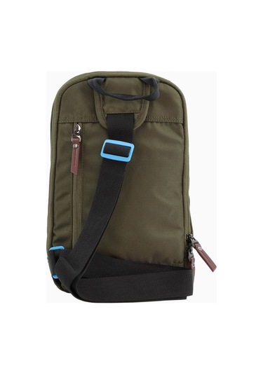 Discovery Icon Rfıd Korumalı Sürdürülebilir Sling 8l Kapasiteli Unisex Omuz Çantası Haki 2