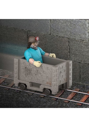 Minecraft Minecart İle Muhteşem Kaçış Oyuncak Seti Steve Figür Jgp20 Steve