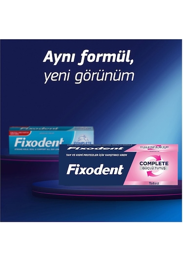 Diş Protez Yapıştırıcı Güçlü Tatsız 47gr