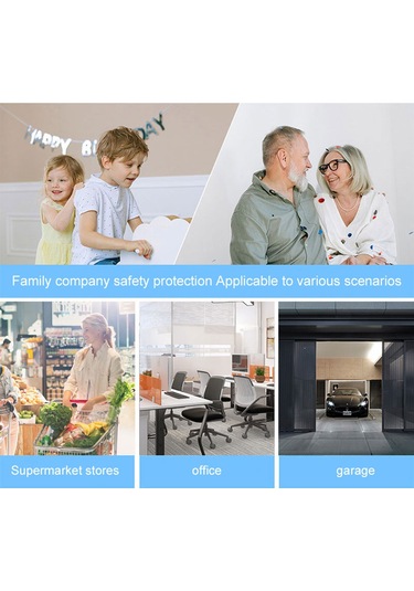 Lemestar Beyaz Kablosuz 1080p Hd Güvenlik Kamerası - İki Yönlü Ses, İnfrakırmızı Gece Görüşü, Hareket Algılama Ve Alarm Özellikli Eu Standartı, 110v-240v Beyaz