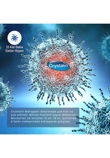 Crystalin Antiseptik Dezenfektan 400  ML