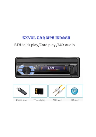 Exvol İndash 7 İnc Double Teyp 2 Usb'li Dokumatik 1080p+kamera