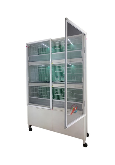 İstanbul Kafes Model 6D Pvc Kuş Dolabı