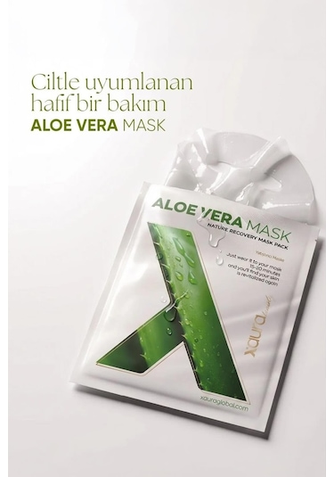 Xaura Global Aloe Vera Mask 4'lü Paket