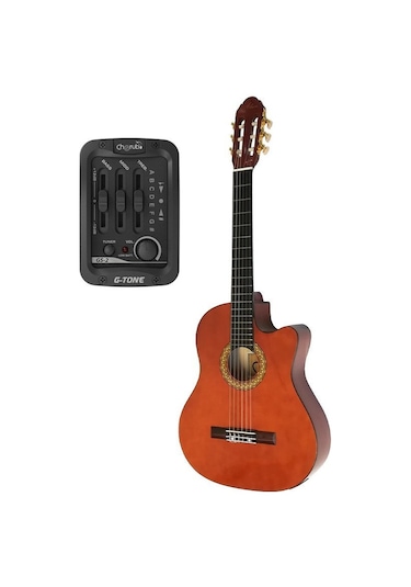 Almira Mg917Ce-Wa Ceviz Elektro Klasik Gitar