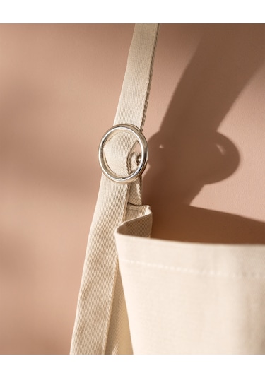 Madame Coco Cally %100 Pamuk Mutfak Önlüğü - Bej 8684427188989 Ekru