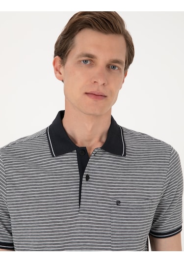 Pierre Cardin Erkek Siyah Tişört 50307848-vr046 Siyah