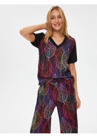 Faik Sönmez Kadın Bluz U67658 Siyah