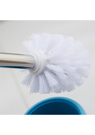 Düz Tuvalet Fırçası Seti Banyo Temizleme Fırçası Uzun Sap Tuvalet Fırçası Tuvalet Tuvalet Fırçası Tuvalet Fırçası Tutucular Altın - Krom