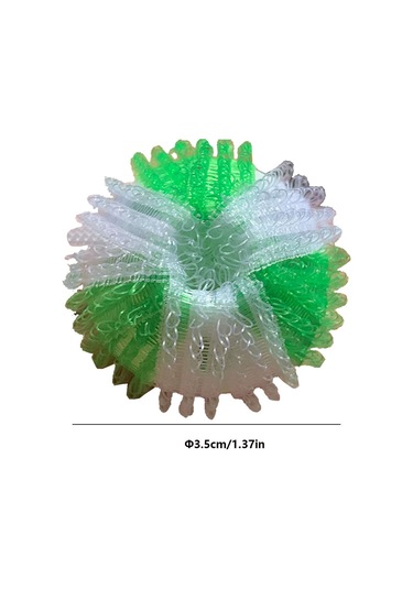 Yunboo 6 Adet Yeşil 3.5cm Abs Pratik Çamaşır Masası Topları - Saç Ve Telliği Temizler, Çamaşırları Çabuk Kurutur, Çıplaklıkları Azaltır Beyaz - Yeşil