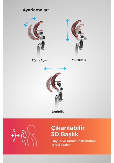 Metta Samurai Red Ergonomik Fileli Ve Deri Oyuncu / Ofis Koltuğu - 2e2.3.7.f Çok Renkli