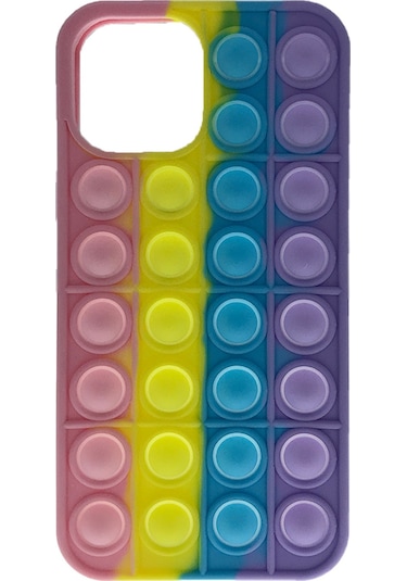 Nettech İphone 12 Pro Max Uyumlu Pop It Game Arka Koruma