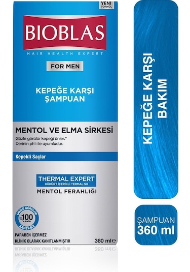 Bioblas Thermal Expert Men Kepeğe Karşı Şampuan 360 ml