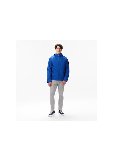 Nautica Erkek Mavi Regular Fit Yağmurluk Düz J57044t Mavi