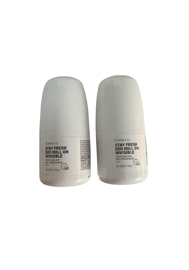 Farmasi Invisible Erkek Roll-On Deodorant 2 x 50 ML