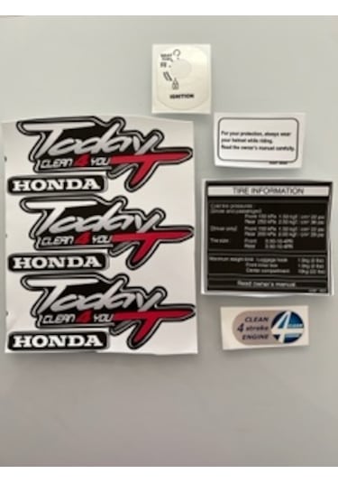 Honda TODAY Sticker Seti