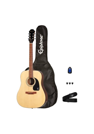Epiphone Dr-100 Songmaker Akustik Gitar Seti Natural