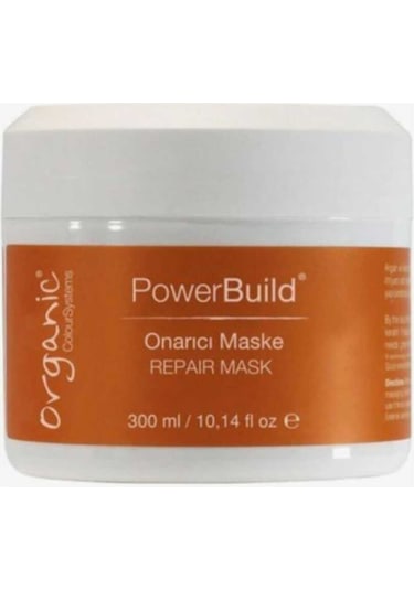 Organic Power Build Onarıcı Maske 300 ML
