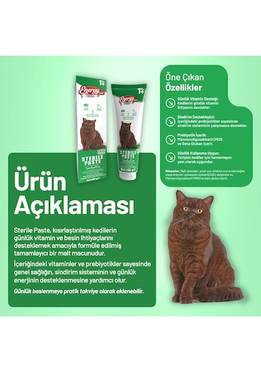 Kısırlaştırılmış Kedi Paste 100 G - 48 Adet