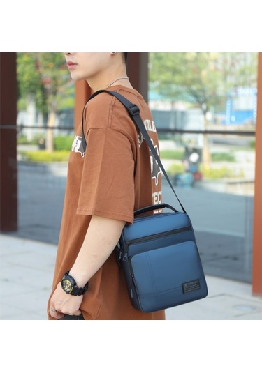 JPD-66945 Messenger Omuz ve El Çantası-Lacivert