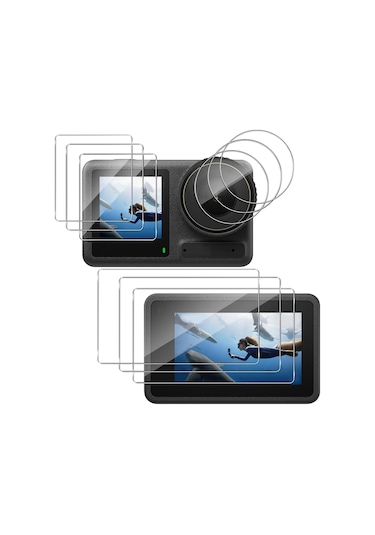 Djı Osmo Action 3 Ve Action 4 İle Uyumlu Ekran Koruyucu 9h Nano