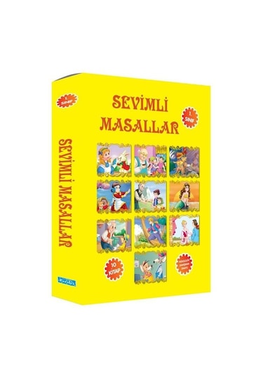 Sevimli Masallar Seti - 10 Kitap Takım- Parıltı Yayınları