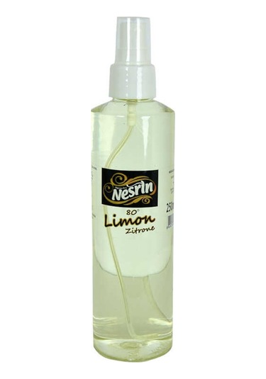 Nesrin 80 Derece Limon Kolonyası Sprey Pet Şişe 250 ML