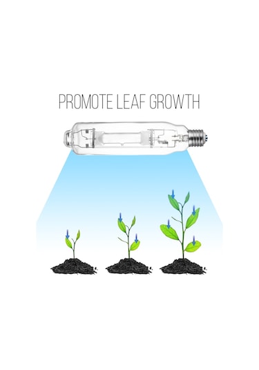 Metal Halide Ampul 1000w 6000k Bitkisel Büyüme Işığı Sera Mh Lambası Tam Spektrum İç Mekan Bitki Büyüme Işıkları E40 Uzun Ömürlü Çok Renkli