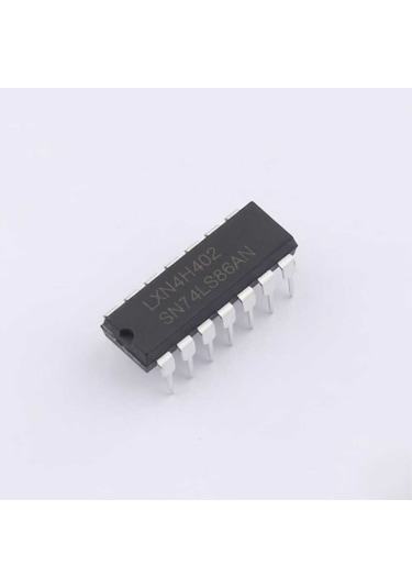 74ls86 Dıp-14 4 Kanallı 2 Girişli Xor Kapısı Entegresi