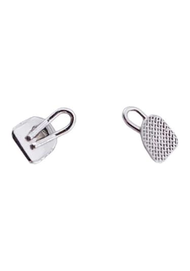 Drdent 10 Adet Lingual Düğmesi Ortodonti Diş Yuvarlak Rect Şeffaf Seramik Kompozit Bond Kuşgözü Yuvarlak Invisalign Ortodoncia Gri