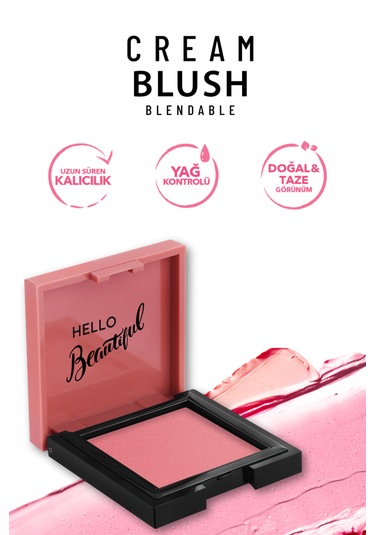 Catherine Arley Pudra No 6 + Pastel Cream Blush - Krem Allık 41