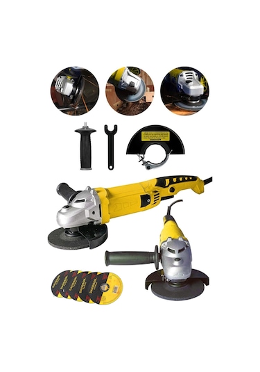 Deko Turkey DKTAG33 Devir Ayarlı Demir Metal Kesme Taşlama Makinesi