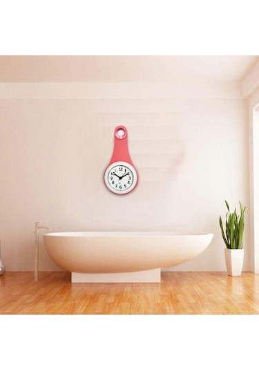 Suntek Sessiz Süpürme Hareketli Suya Dayanıklı Banyo Pembe