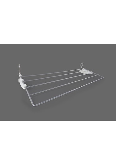 2 Adet Kurufer Petek Üstü Çamaşır Kurutmalık Kalorifer Kurutmalık Gri