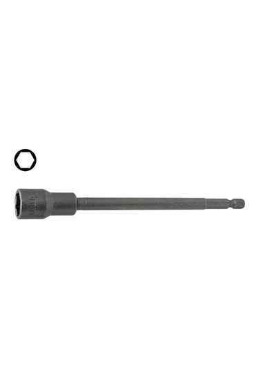 Leo 00706 Ekstra Uzun Manyetik Bits Lokma Somun Adaptörü 13x150 Mm