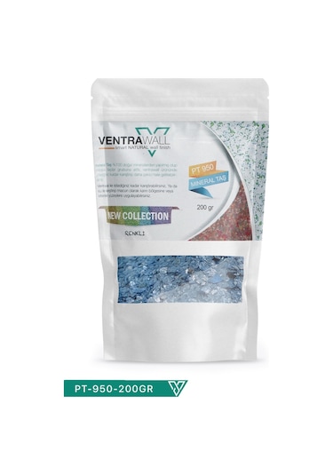 Ventrawall Gökyüzü Mavisi Doğal Mineralli Taş Pt-950-200Gr