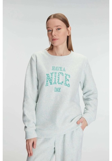 Uzun Kol Polar Pijama Takımı Yeşil