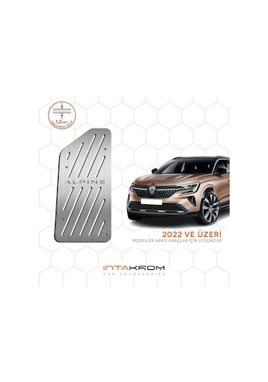 Renault Austral Krom Ayak Dinlendirme Pedalı 2022 Ve Üzeri