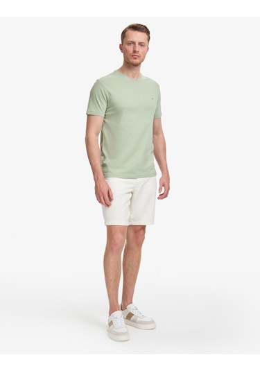 Pierre Cardin Erkek Çağla Tişört Basic 50325307-vr016 Yeşil